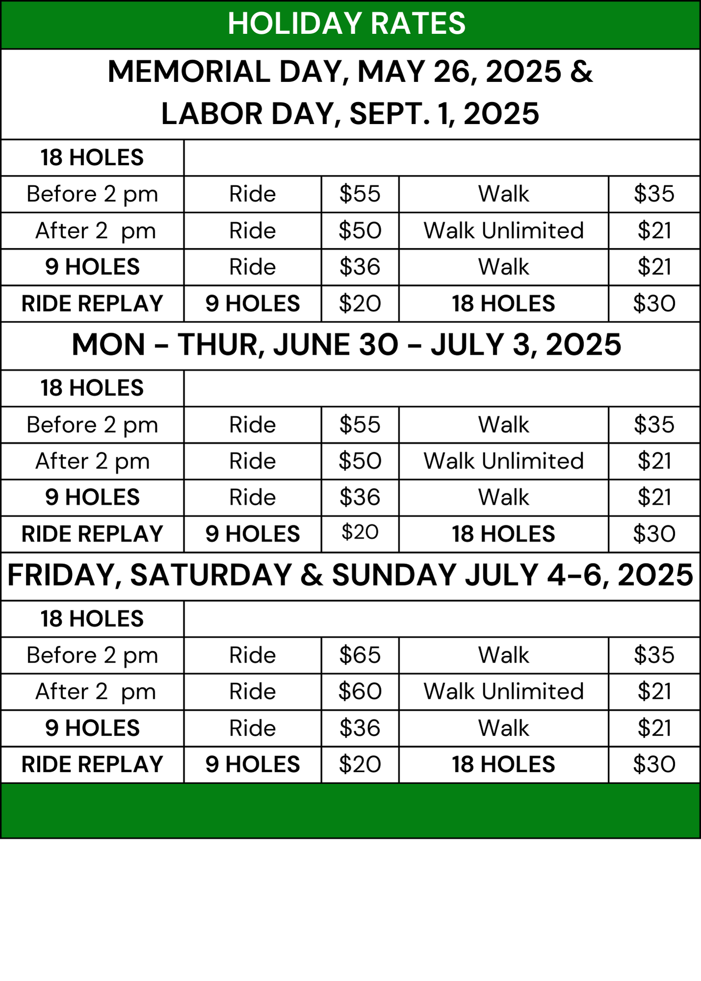 HOLIDAY RATES WEB 25updates 