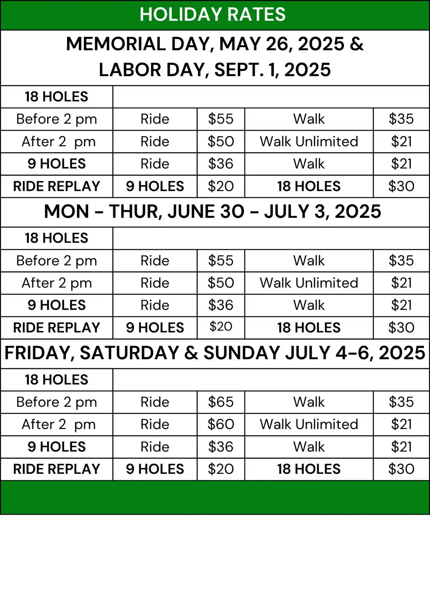 HOLIDAY RATES WEB 25updates 